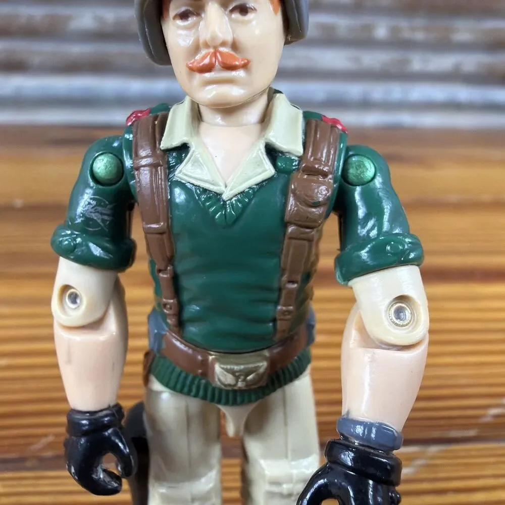 Vintage 1985 Hasbro G.I. Joe Crankcase Loose Complete 3.75”